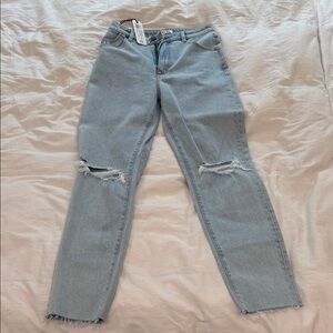 Rolla’s Light Blue Distressed Women's Jeans 26